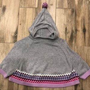 Toddler Girls Gymboree poncho